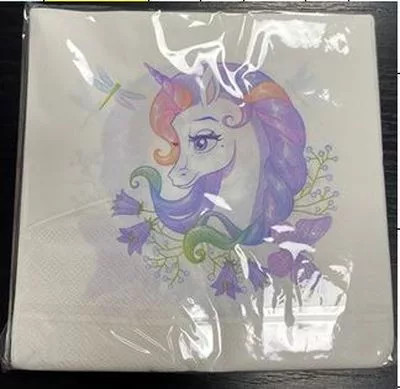 Image of Szalvéta 33x33cm - Unikornis (16db)