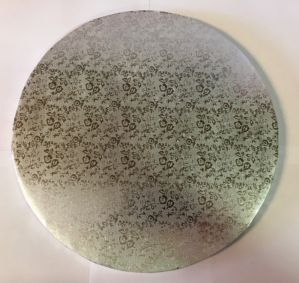 Image of Torta dob 45cm mintás ezüst