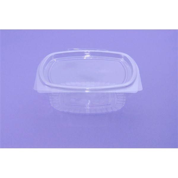 Image of Műanyag tál 250ml ovális egybefedeles 50db/cs