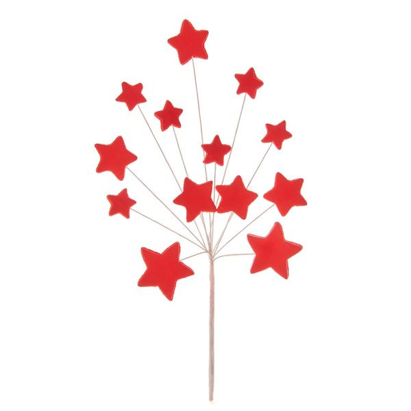 Image of Cukorbeszúró csillag - Piros