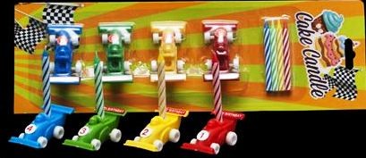 Image of Gyertya - versenyautó (4db)