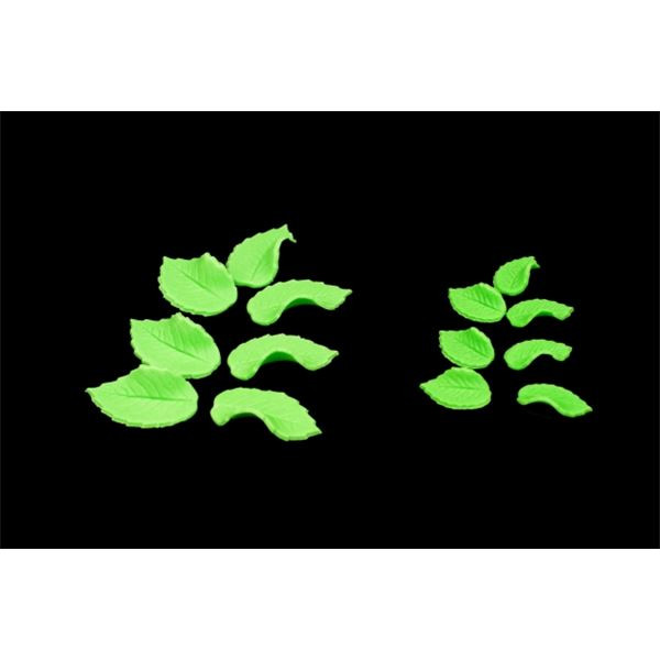 Image of Cukorlevél (20db, közepes) - Zöld