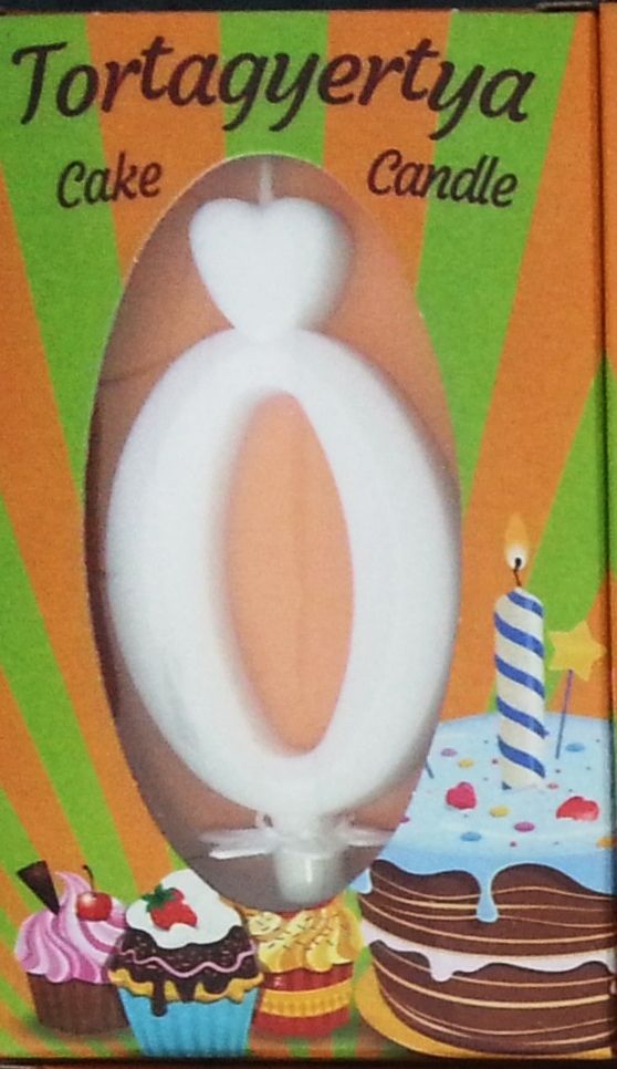 Image of Gyertya+talp fehér dobozos - "0"