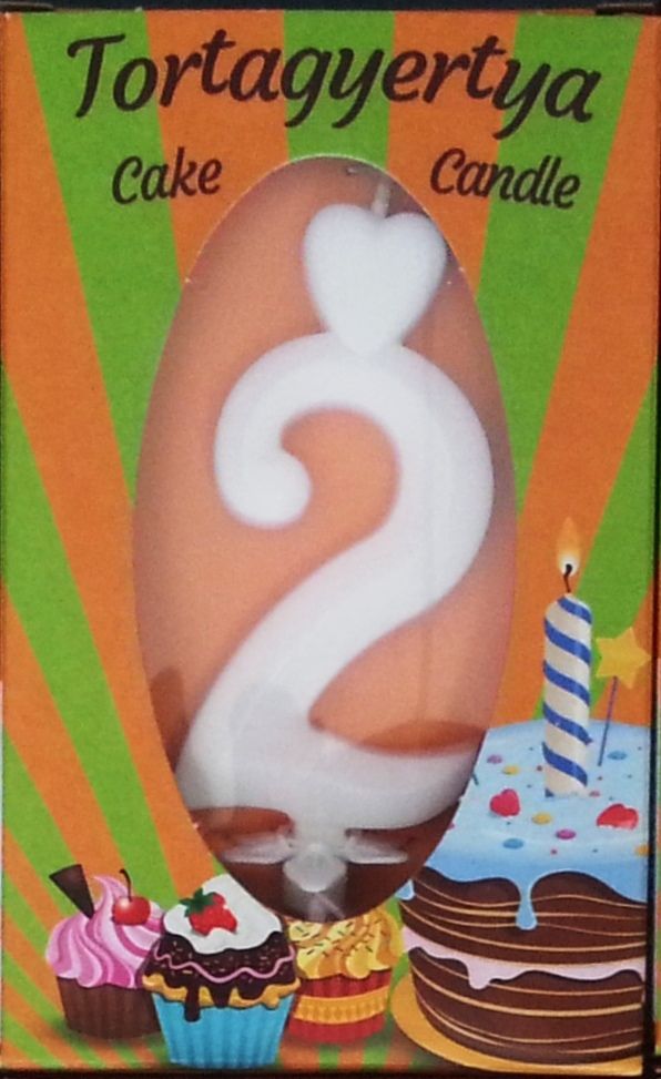 Image of Gyertya+talp fehér dobozos - "2"