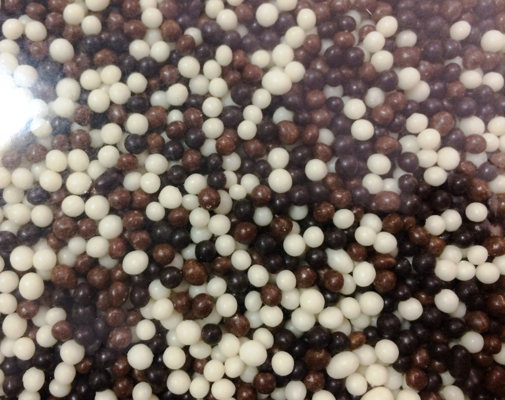 Image of Gabonagolyó 100g - Barna-fehér 2mm