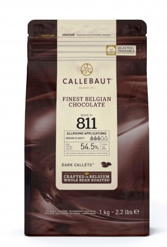 Image of Callebaut 811NV étcsokoládé 54,5% 1 kg