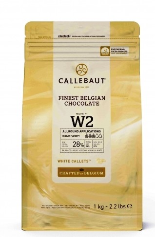Image of Callebaut W2NV fehér csokoládé 28,1% 400g