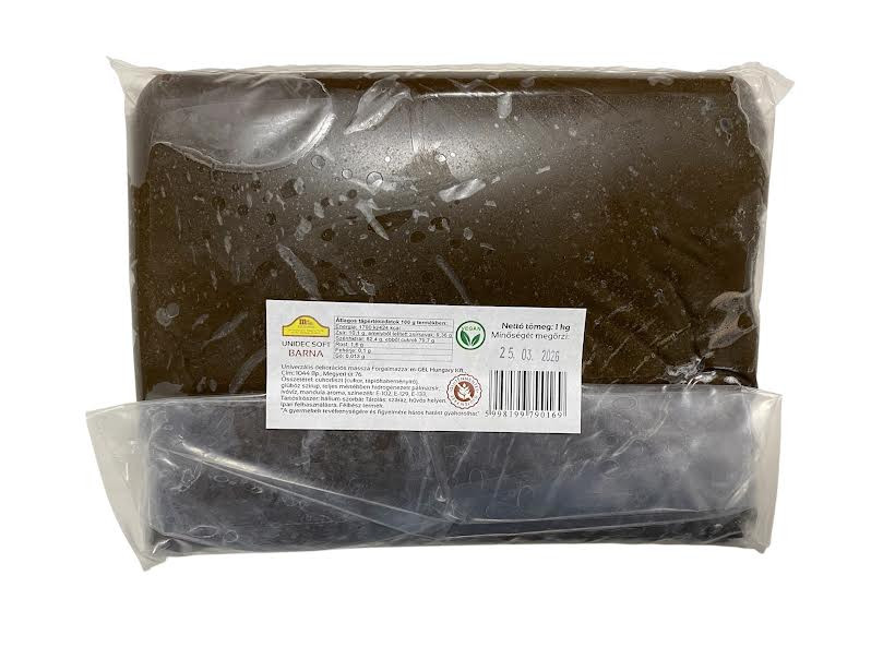 Image of Fondant - Dekorációs massza Unidec soft 1kg - Barna